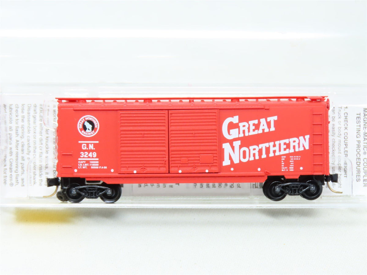 N Scale Micro-Trains MTL 23200 GN Great Northern &quot;The Goat&quot; 40&#39; Box Car #3249