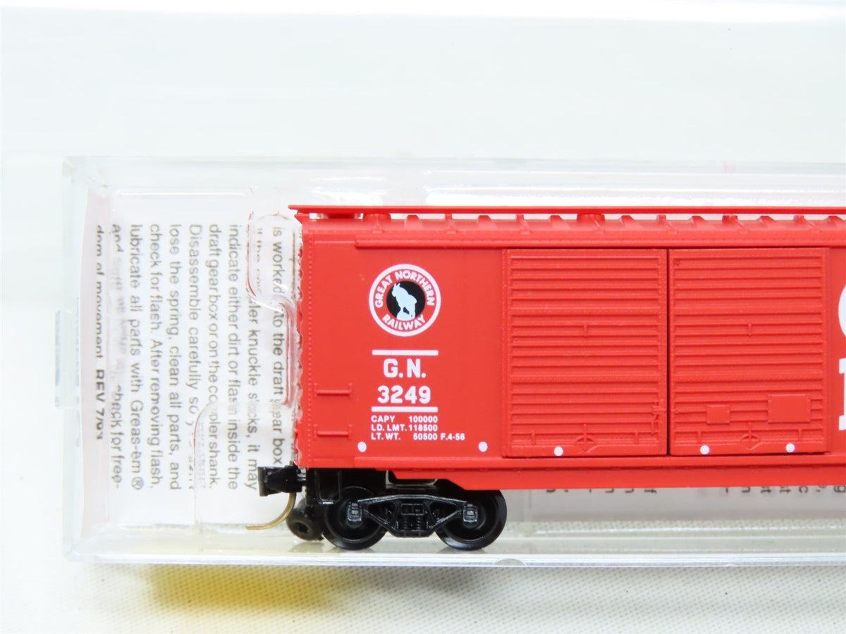 N Scale Micro-Trains MTL 23200 GN Great Northern &quot;The Goat&quot; 40&#39; Box Car #3249