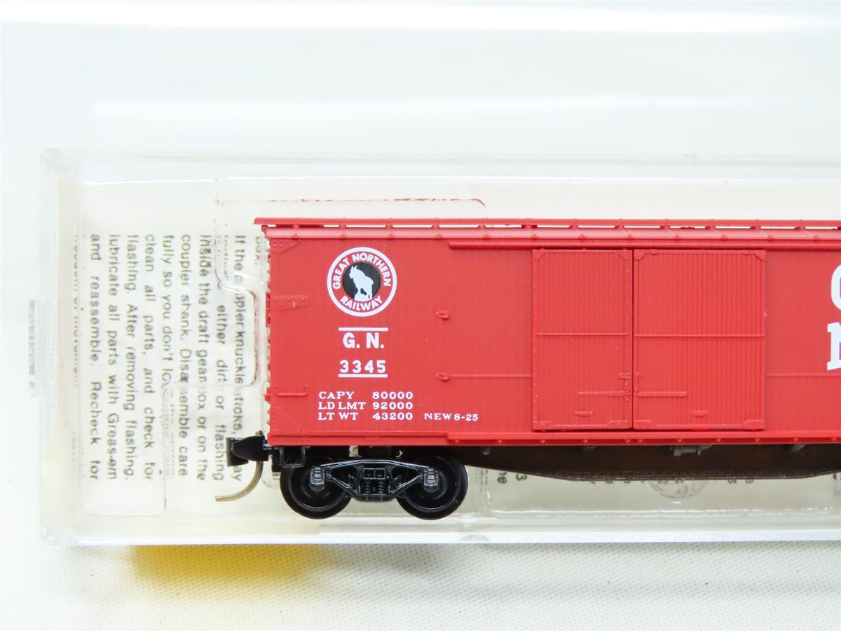 N Scale Micro-Trains MTL 43040 GN Great Northern &quot;The Goat&quot; 40&#39; Box Car #3345