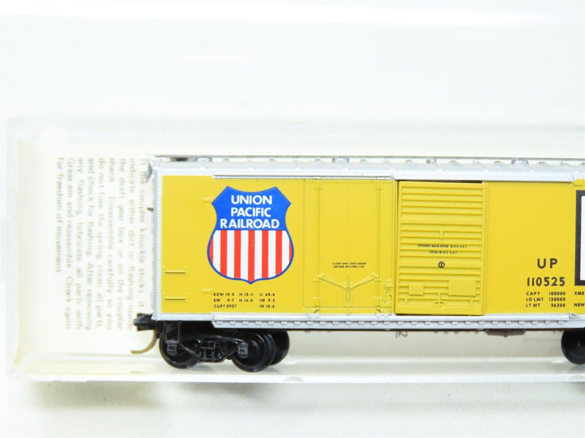 N Scale Micro-Trains MTL Kadee 22050 UP Union Pacific 40&#39; Box Car #110525