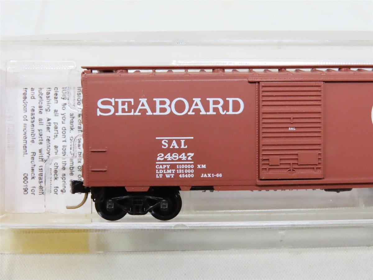 N Micro-Trains MTL #20640 SAL Seaboard Air Line 40&#39; Single Door Box Car #24847