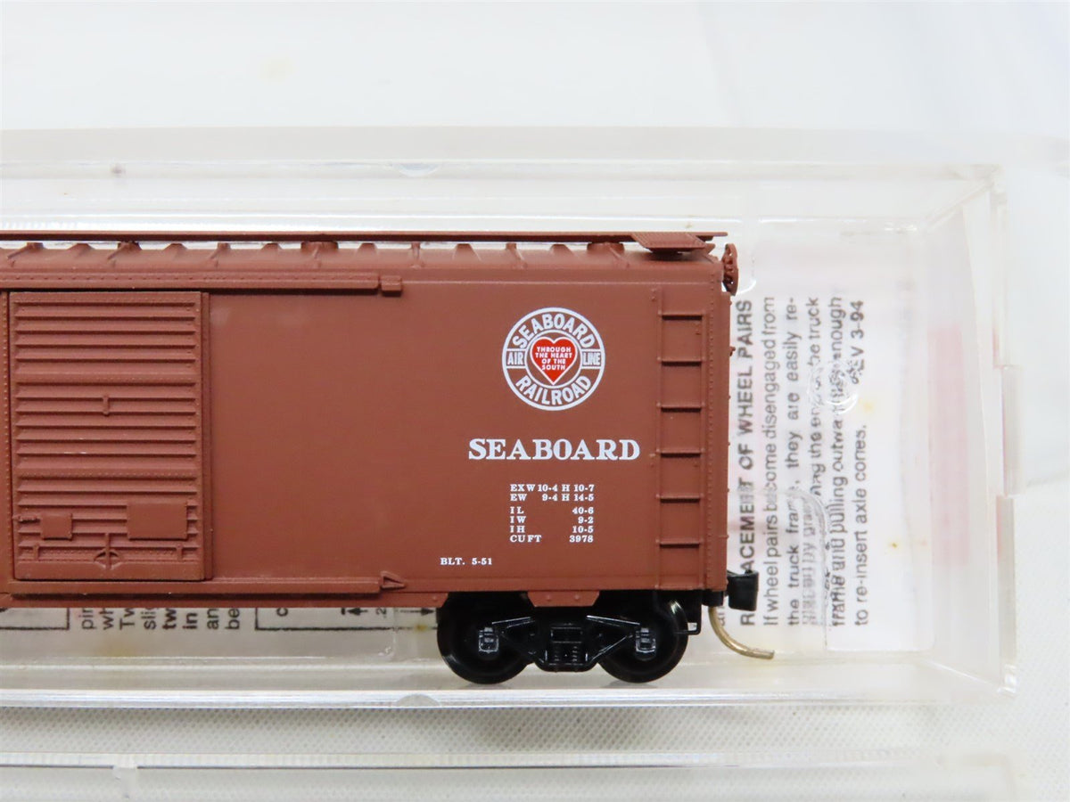 N Scale Micro-Trains MTL #20660 SAL Seaboard Silver Comet 40&#39; Box Car #24863