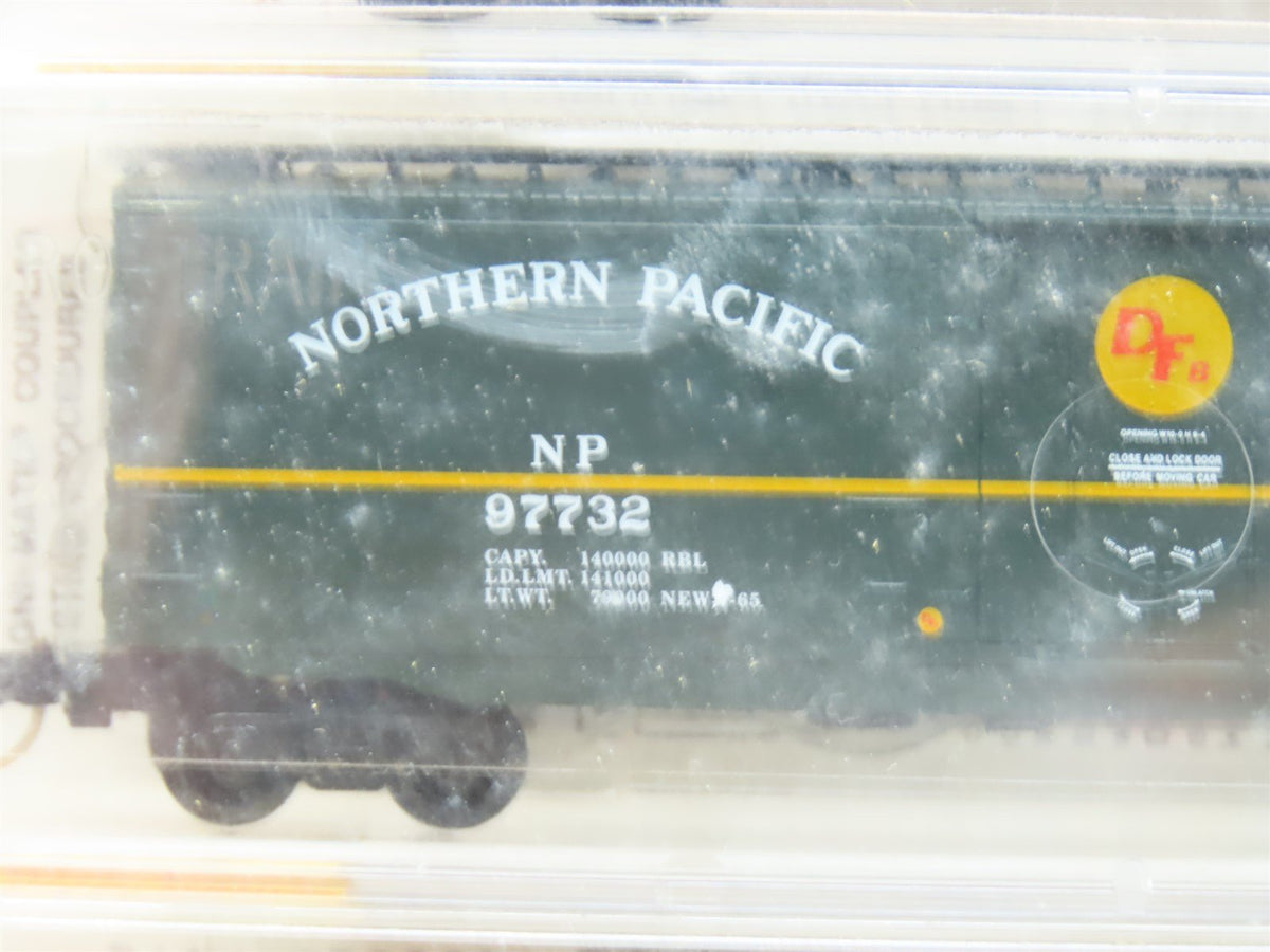 N Micro-Trains MTL #22102 SP&amp;S GN NP CB&amp;Q &quot;Fallen Flags&quot; BN Merger 4-Car Set