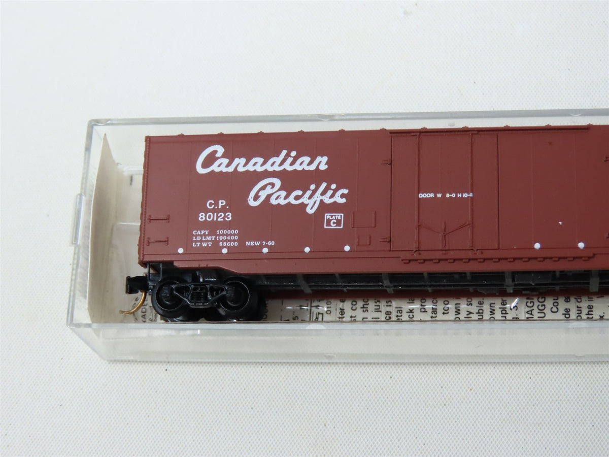 N Kadee Micro-Trains MTL 32000 BLW 104-2 CP Canadian Pacific 50&#39; Box Car #80123