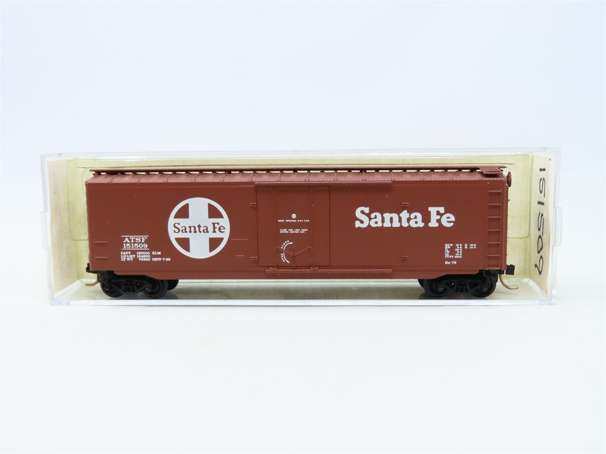 N Scale Kadee BLW-43 Special Run ATSF Santa Fe 50&#39; Plug Door Box Car #151509