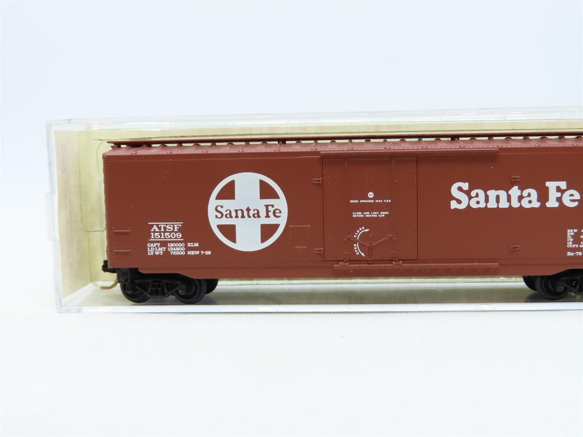 N Scale Kadee BLW-43 Special Run ATSF Santa Fe 50&#39; Plug Door Box Car #151509