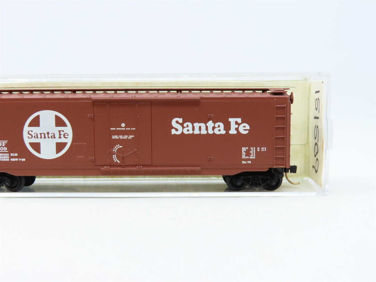 N Scale Kadee BLW-43 Special Run ATSF Santa Fe 50&#39; Plug Door Box Car #151509