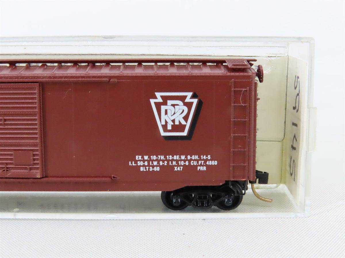 N Scale Kadee Micro-Trains MTL BLW-61 PRR Pennsylvania 50&#39; Box Car #59145