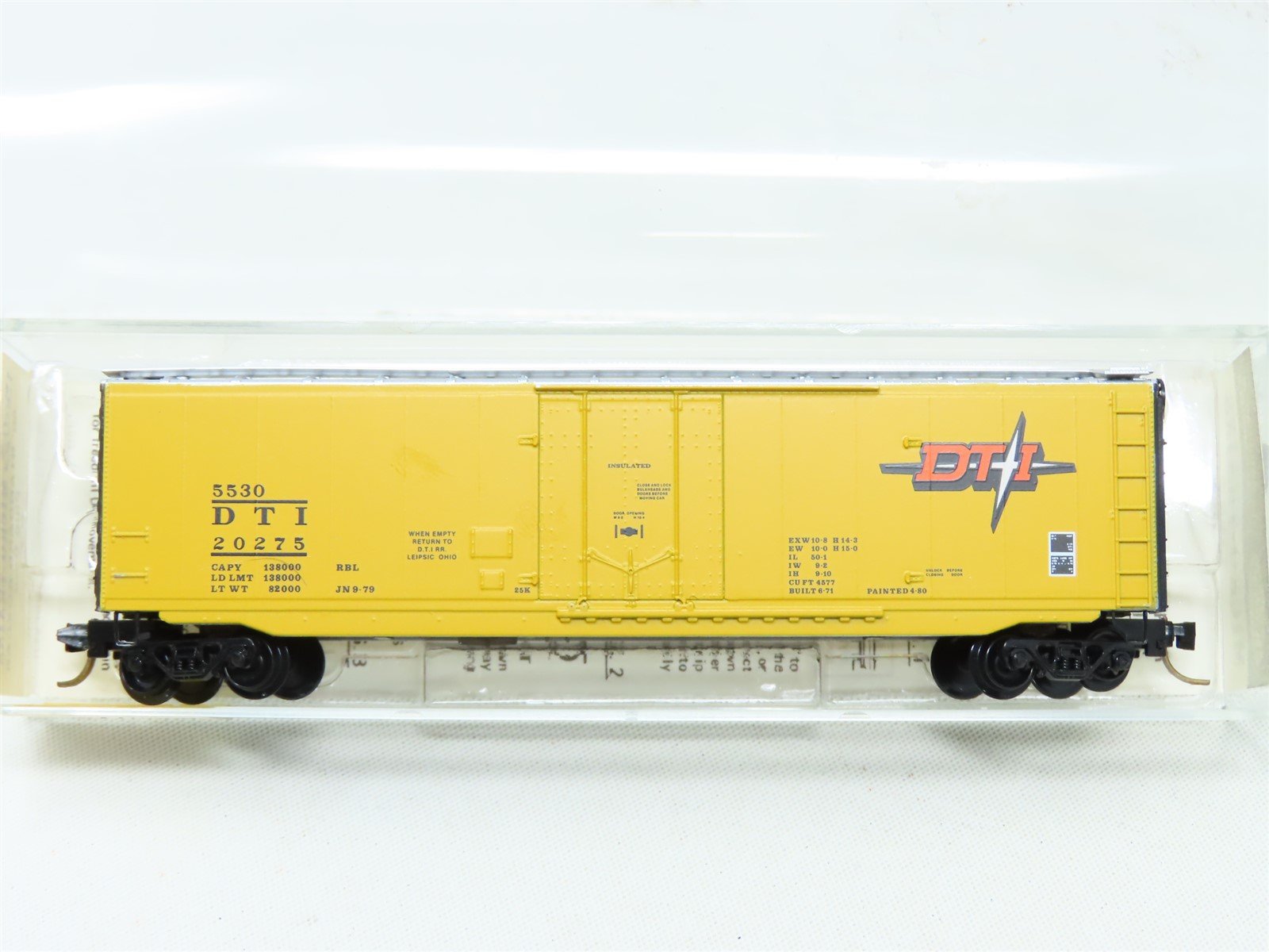 N Scale Kadee Micro-Trains MTL 32150 DTI Detroit Toledo & Ironton Box Car #20275