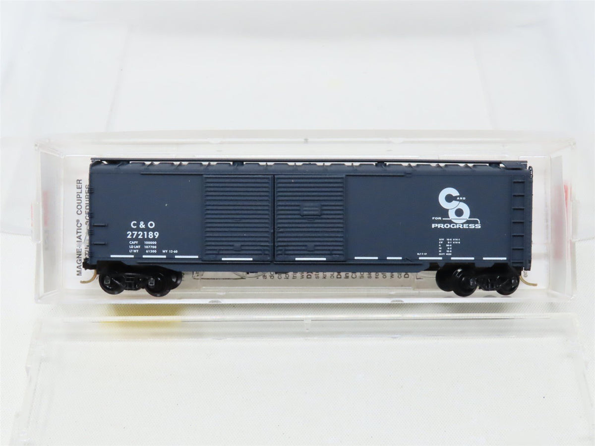N Scale Micro-Trains MTL 78070 C&amp;O Chesapeake &amp; Ohio 50&#39; Boxcar #272189
