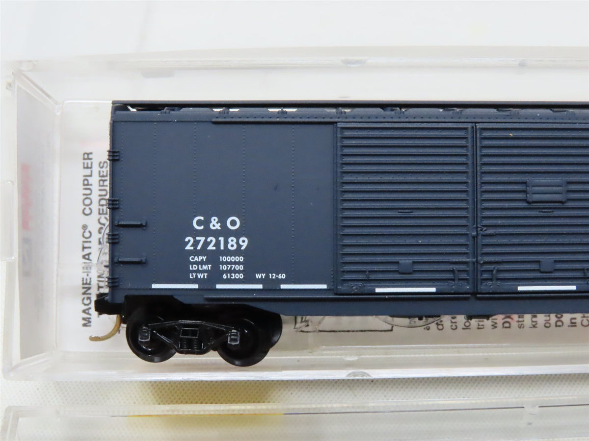 N Scale Micro-Trains MTL 78070 C&amp;O Chesapeake &amp; Ohio 50&#39; Boxcar #272189
