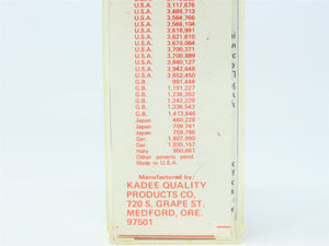 N Scale Kadee Micro-Trains MTL 47990 KQP Kadee Quality Products 40' Reefer #1976