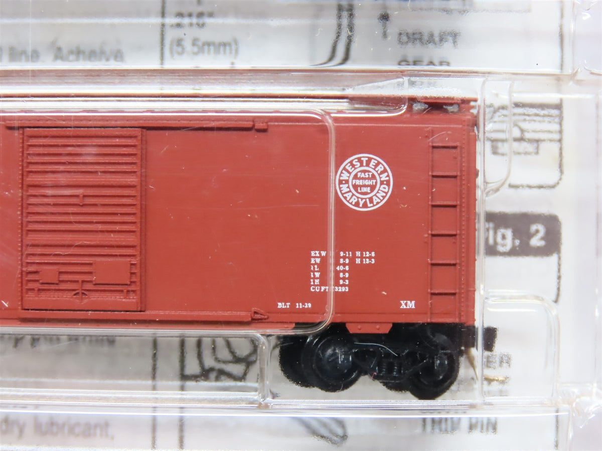 N Scale Micro-Trains MTL #20276-2 C&amp;O B&amp;O WM &#39;The Cat Pak&#39; 40&#39; Box Car 3-Pack