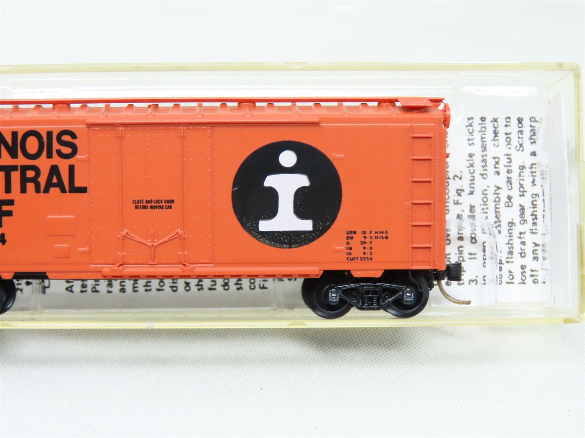 N Scale Kadee Micro-Trains MTL 21070 ICG Illinois Central Gulf Box Car #160514