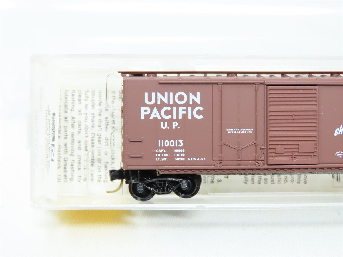 N Scale Micro-Trains MTL 22030 UP Union Pacific 40&#39; Double Door Box Car #110013