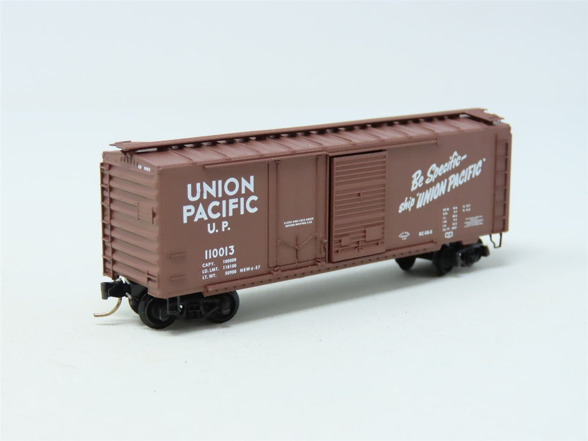 N Scale Micro-Trains MTL 22030 UP Union Pacific 40&#39; Double Door Box Car #110013