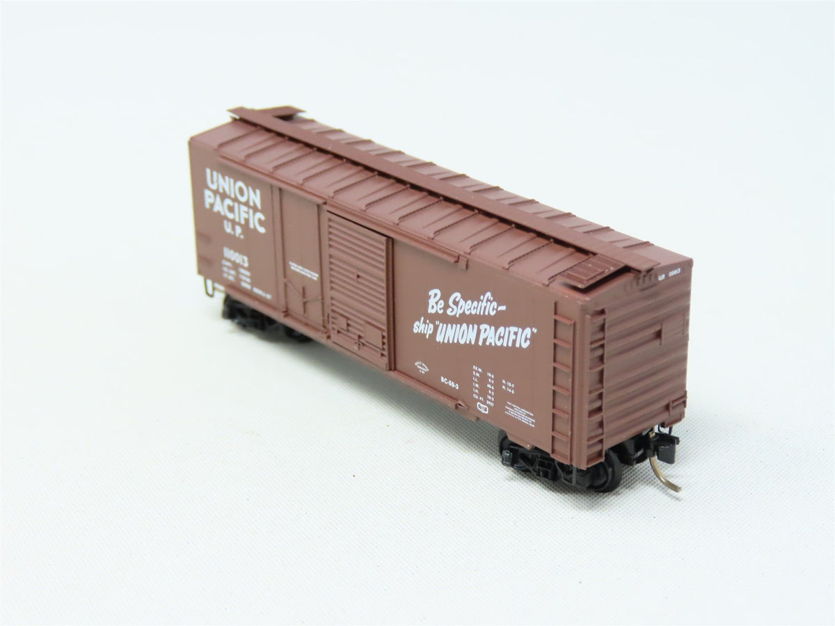 N Scale Micro-Trains MTL 22030 UP Union Pacific 40&#39; Double Door Box Car #110013