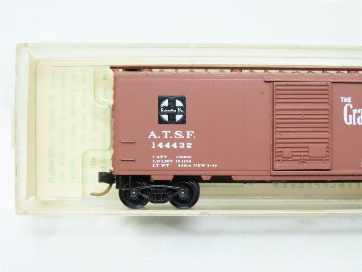 N Kadee Micro-Trains MTL 20072 ATSF Grand Canyon 40&#39; Box Car 144432 - Blue Label