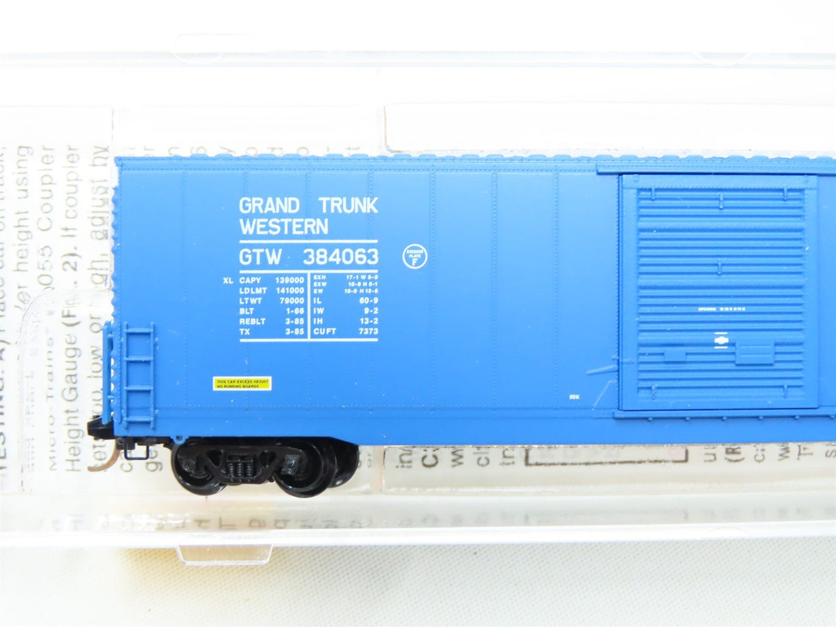 N Scale Micro-Trains MTL 104010 GTW Grand Trunk Western 60&#39; Box Car #384063