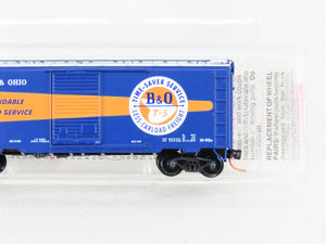 N Scale Micro-Trains MTL 20266 B&O Baltimore & Ohio 40' Boxcar #467434