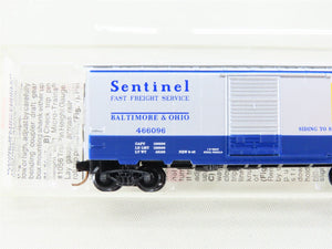 N Scale Micro-Trains MTL 20256 B&O Baltimore & Ohio 40' Boxcar #466096