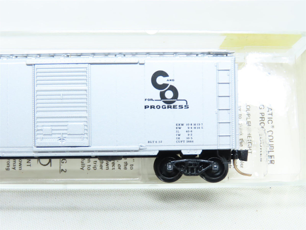 N Scale Micro-Trains MTL Kadee 20820 C&amp;O Chesapeake &amp; Ohio 40&#39; Box Car #2954