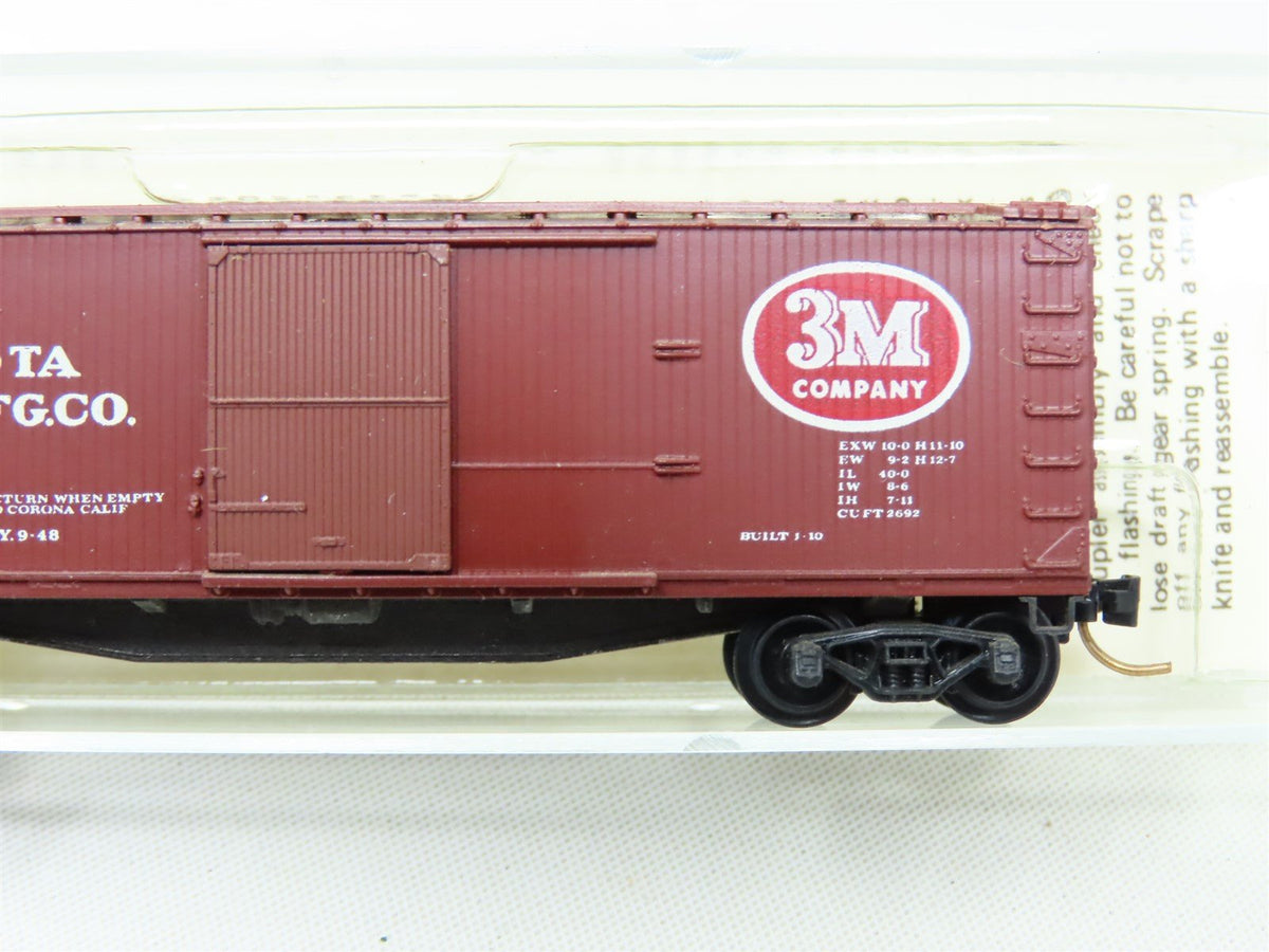 N Micro-Trains MTL Kadee 42090 MINX Minnesota Mining &amp; MFG Co. 40&#39; Box Car #1044