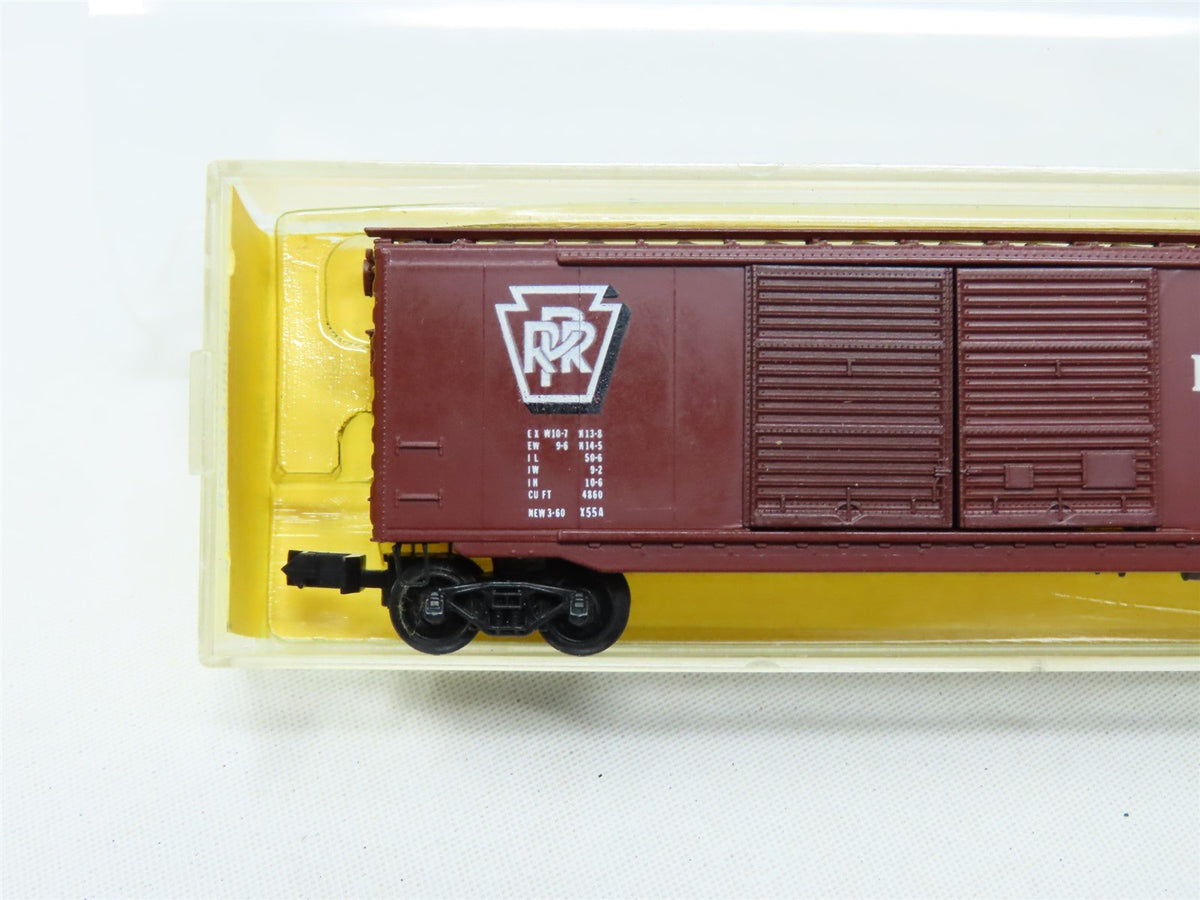 N Micro-Trains MTL Kadee 34472-1 PRR Pennsylvania 50&#39; Box Car #32156-Blue Label