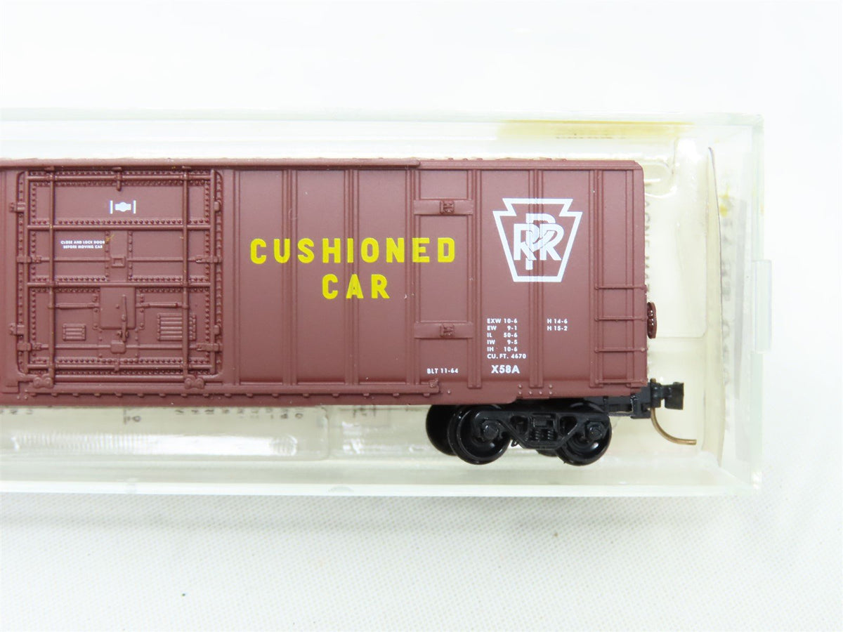 N Scale Micro-Trains MTL Kadee 27170 PRR Pennsylvania Rib Side Box Car #112465