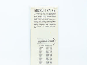 N Scale Micro-Trains MTL Kadee 55030 C&O Chesapeake & Ohio 2-Bay Hopper #52546