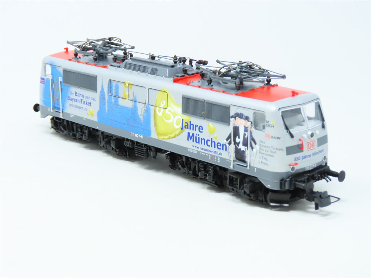 HO Roco 63695 DB-AG German &quot;Munich&#39;s 850th Anniversary&quot; BR 111 Electric #027-9