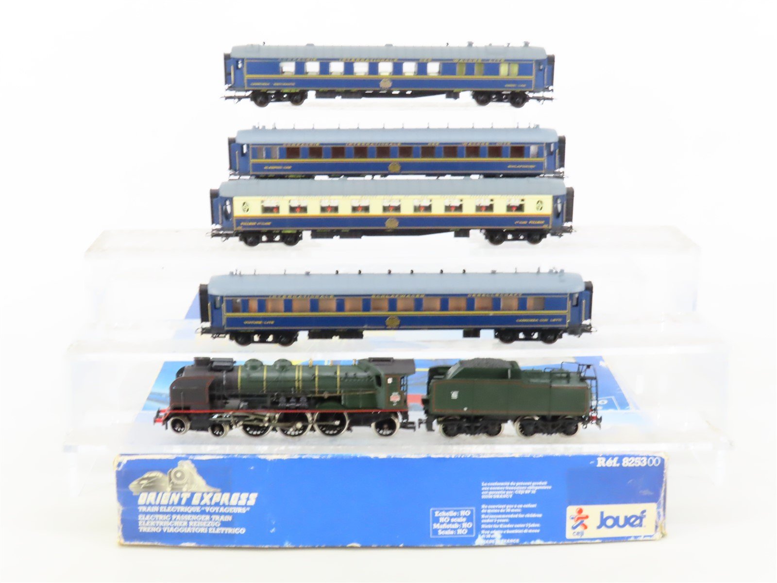 HO Scale Jouef 825300 SNCF/CIWL French Orient Express 4-6-2 Steam Passenger Set