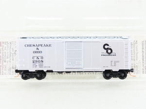 N Scale Micro-Trains MTL 20820 C&O Chesapeake & Ohio 40' Boxcar #2908