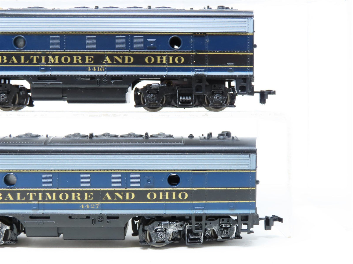 HO Athearn B&amp;O Baltimore &amp; Ohio F7A/B/A Diesel Set #4416/4434/4427 - Custom