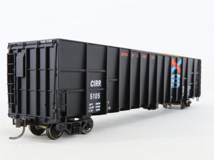 HO Scale Walthers 932-4056 CIRR Chattahoochee Wood Chip Car #5105 w/ Custom Load