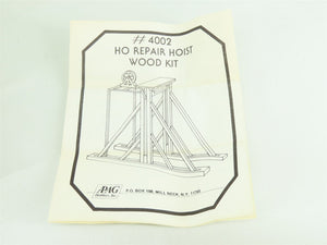 HO 1/87 Scale APAG Hobbies Kit #4002 Repair Hoist