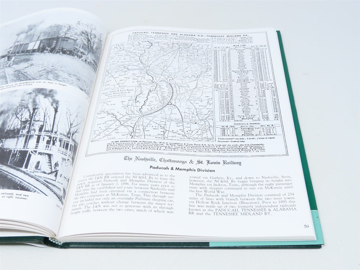 Nashville, Chattanooga &amp; St. Louis Railway by Richard E. Prince ©2001 HC Book