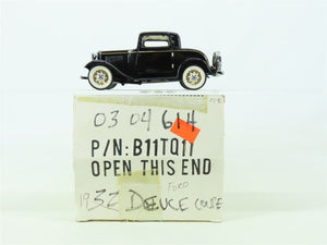 1:24 Scale Franklin Mint #B11TQ11 Die-Cast Vehicle 1932 Ford Deuce Coupe Black