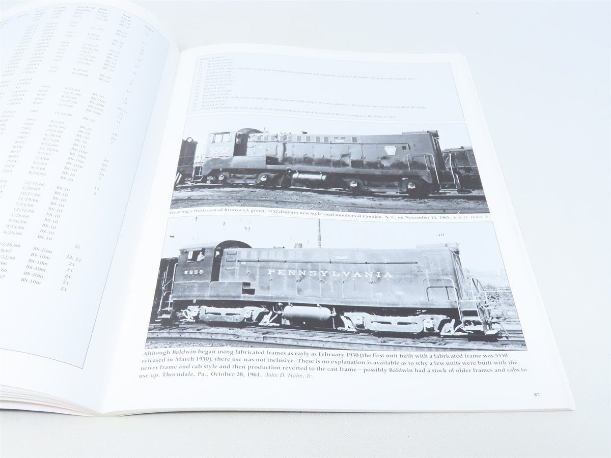 Pennsylvania Railroad Diesel Locomotive Pictorial Vol 2 by J.D Hahn, Jr ©1995 SC