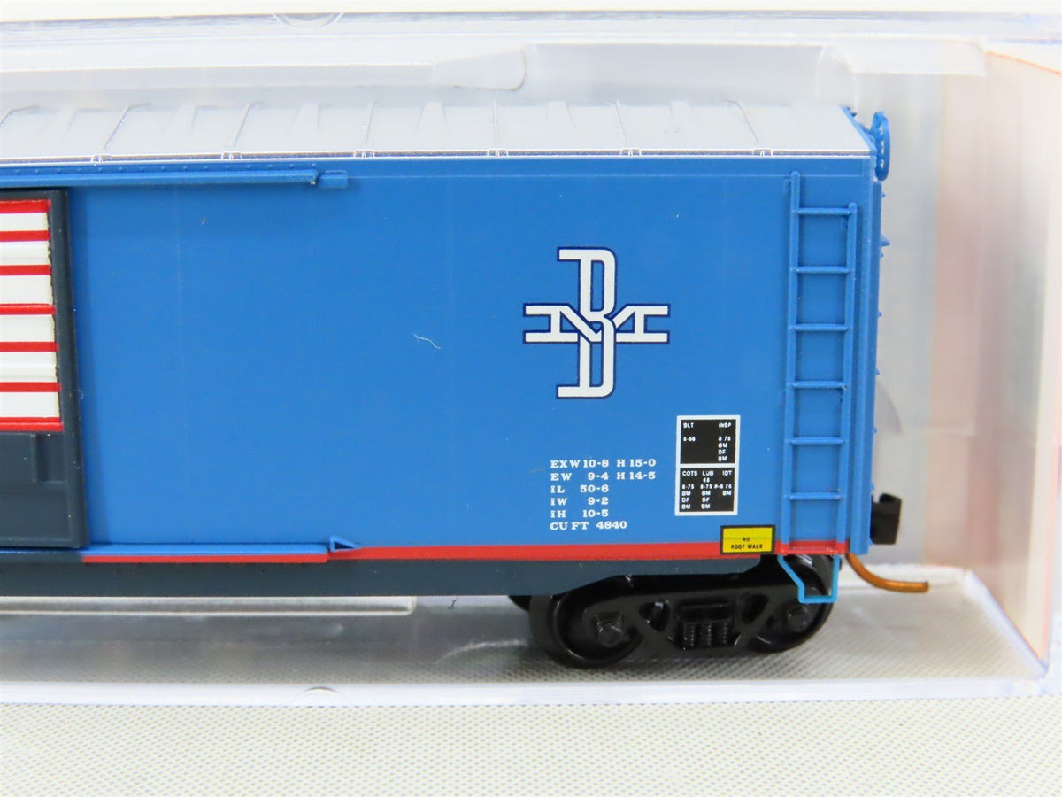 N Scale Micro-Trains MTL NSC 07-85 B&amp;M Bicentennial 50&#39; Steel Box Car #77039