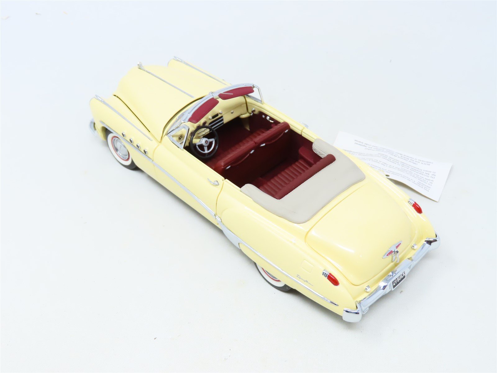 1/24 Scale Franklin Mint #B11TL08 1949 Buick Roadmaster 