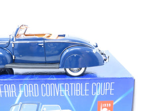 1/24 Scale Franklin Mint #B11YF77 1939 Ford Deluxe Convertible Coupe w/ COA