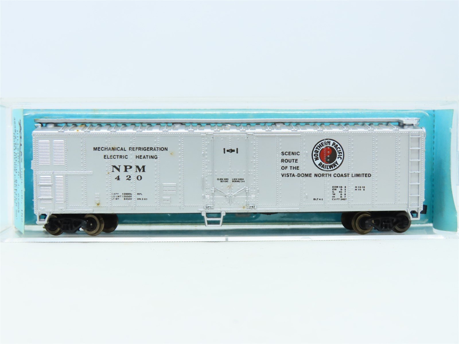 N Scale Atlas 3658-2.75 NP Northern Pacific 50' Mechanical Reefer #420