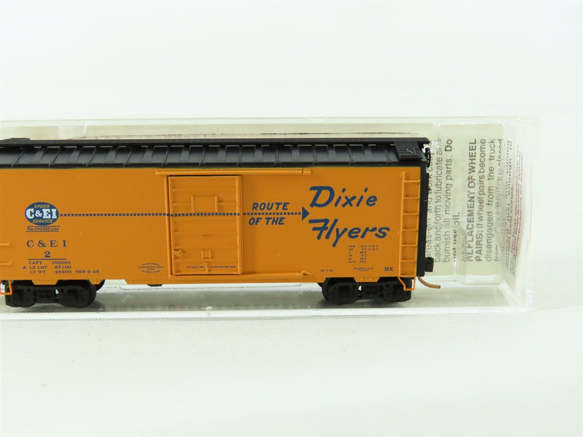 N Scale Micro-Trains MTL 02000702 C&amp;EI Chicago &amp; Eastern Illinois 40&#39; Boxcar #2