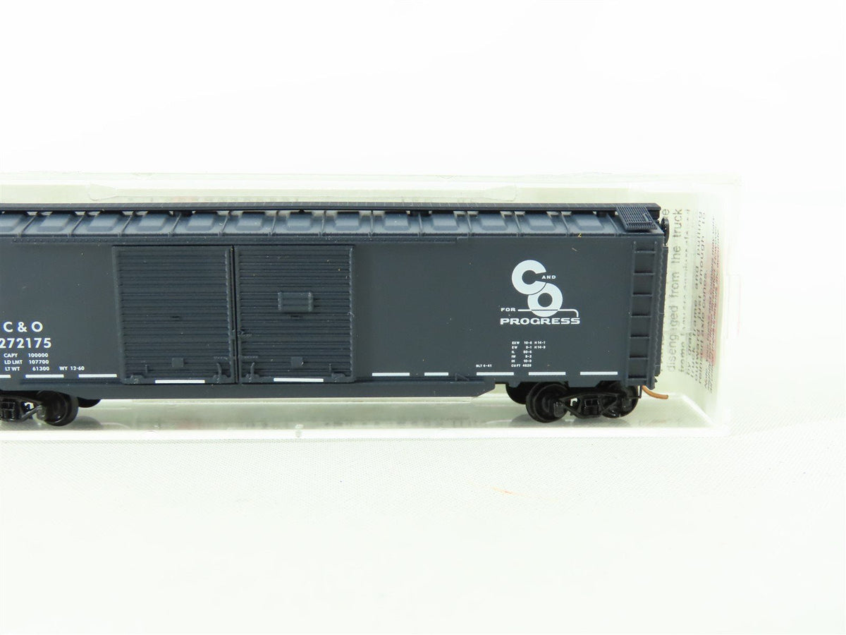 N Scale Micro-Trains MTL 78070 C&amp;O Chesapeake &amp; Ohio 50&#39; Boxcar #272175