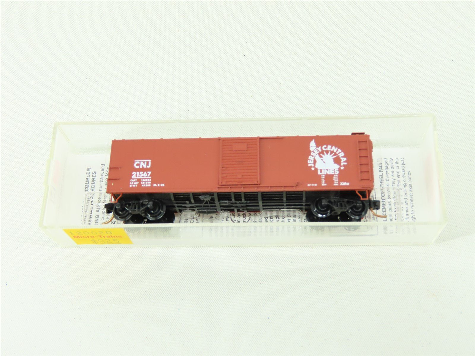 N Scale Micro-Trains MTL 120020 CNJ Central New Jersey 40' 1923 Boxcar #21567