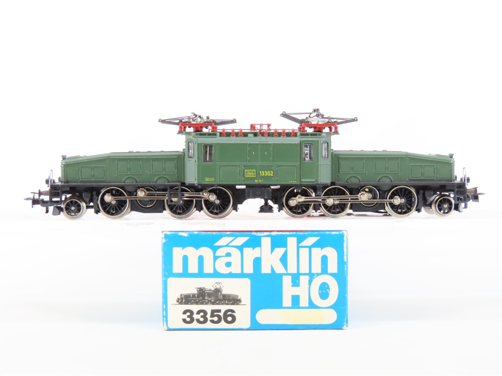 HO 3-Rail Marklin 3356 SBB Swiss Federal Be6/8 III "Crocodile" Electric #13302