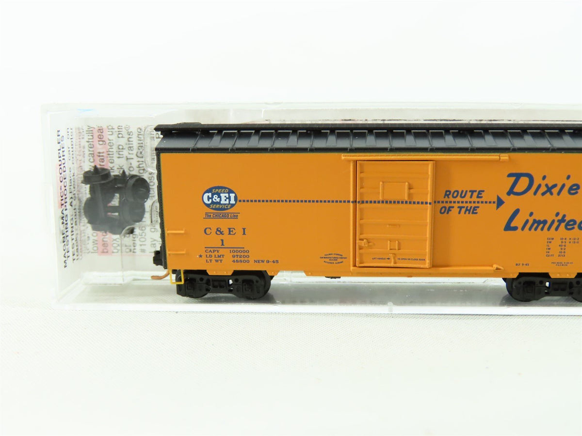 N Scale Micro-Trains MTL 20701 C&amp;EI Chicago &amp; Eastern Illinois 40&#39; Boxcar #1