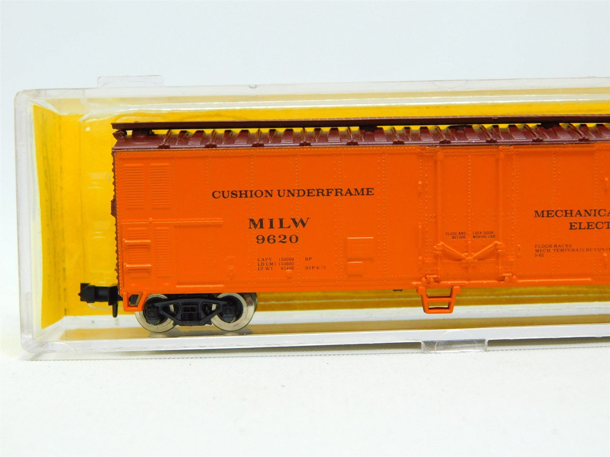 N Scale Atlas 3663 MILW Milwaukee Road 50&#39; Mechanical Reefer #9620