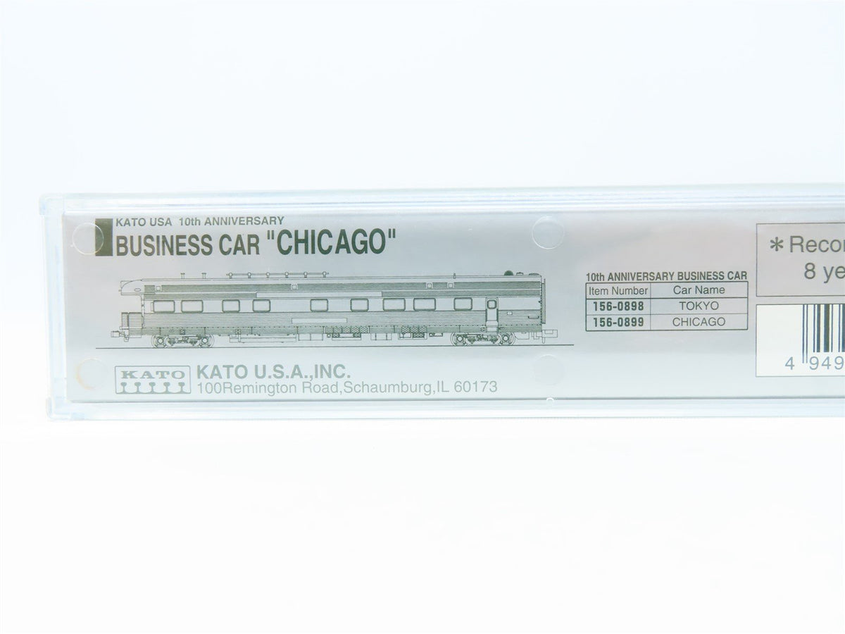 N Scale Kato #156-0899 Kato USA Precision Models Business Passenger &quot;Chicago&quot;